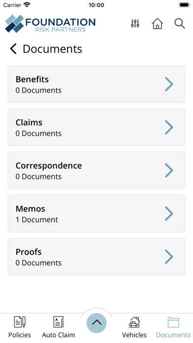 Foundation Risk Partners Screenshot