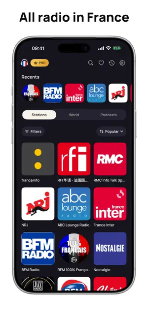Radio France FM Live Online screenshot 1