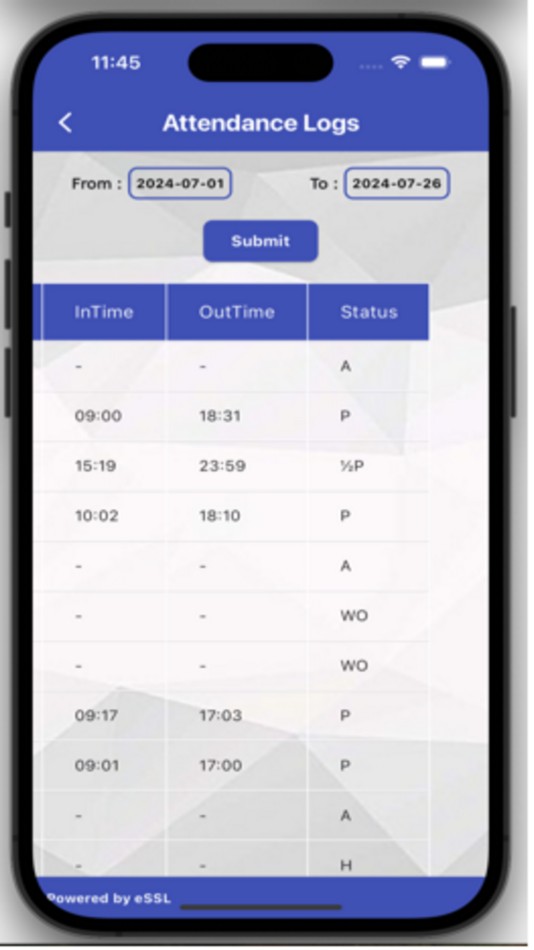 #9. eSSL eTimeTrackLite Mobile App (iOS) 由: eSSL CCTV