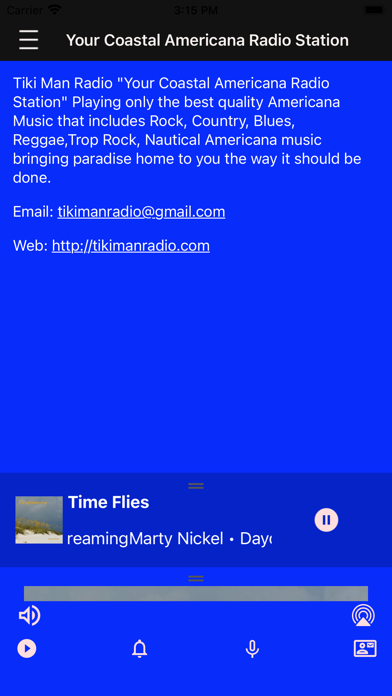 Screenshot #3 pour Tiki Man Radio