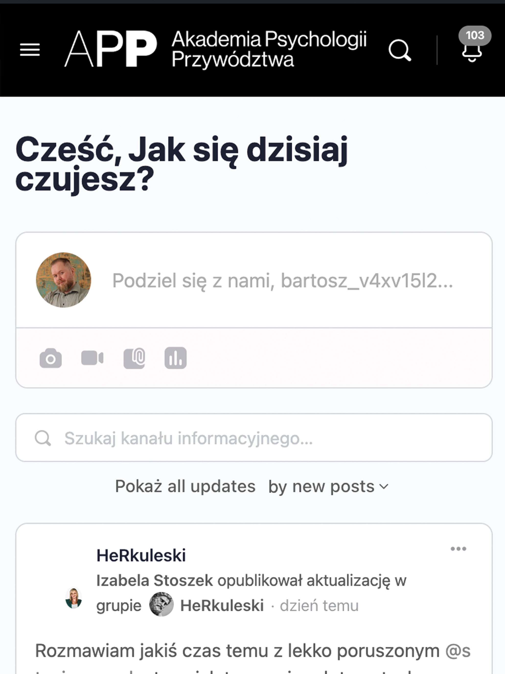 Spolecznosc APP screenshot 2