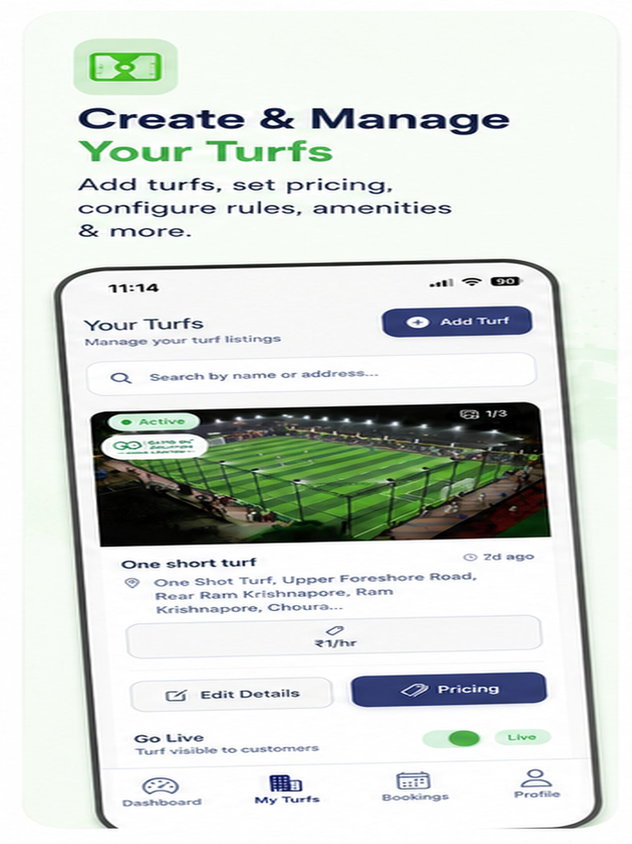 Turfnoww Manager