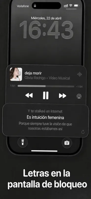 Dynamic Lyrics Widget: Lyrify screenshot 4 of 6