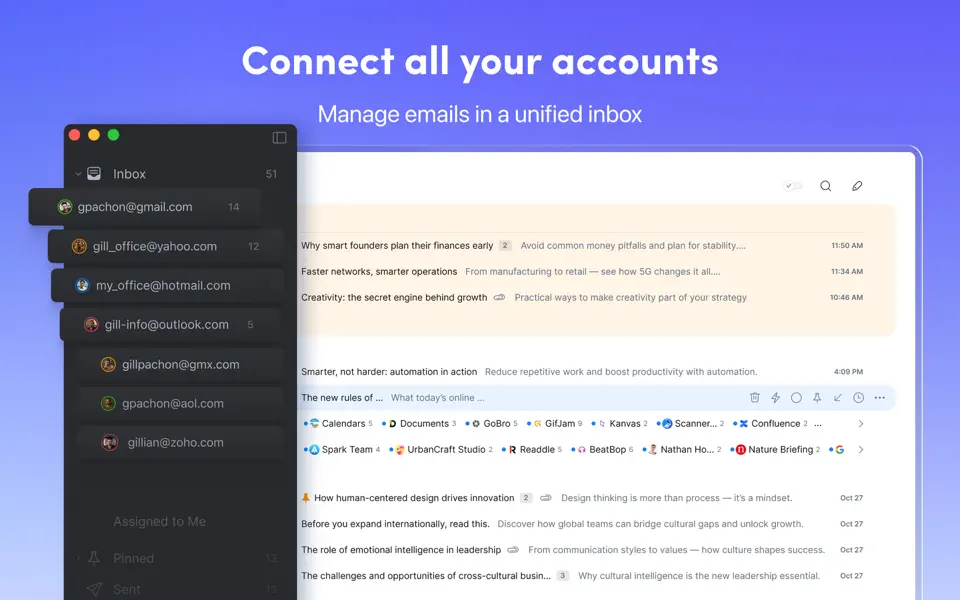 Screenshot 2 of Spark Mail – AI Email & Inbox 3.27.5