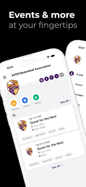 Avon Basketball Association screenshot 1
