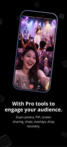 TVU Go - Live Streaming app screenshot