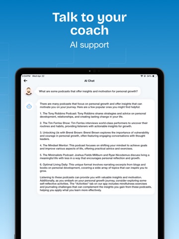 Soberly: Alcohol free tracker iPad screenshot