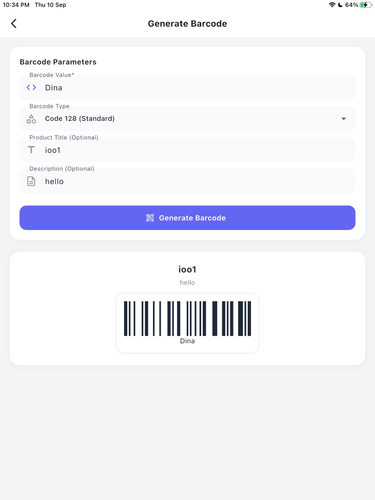 Screenshot 12 of QR Generate KH