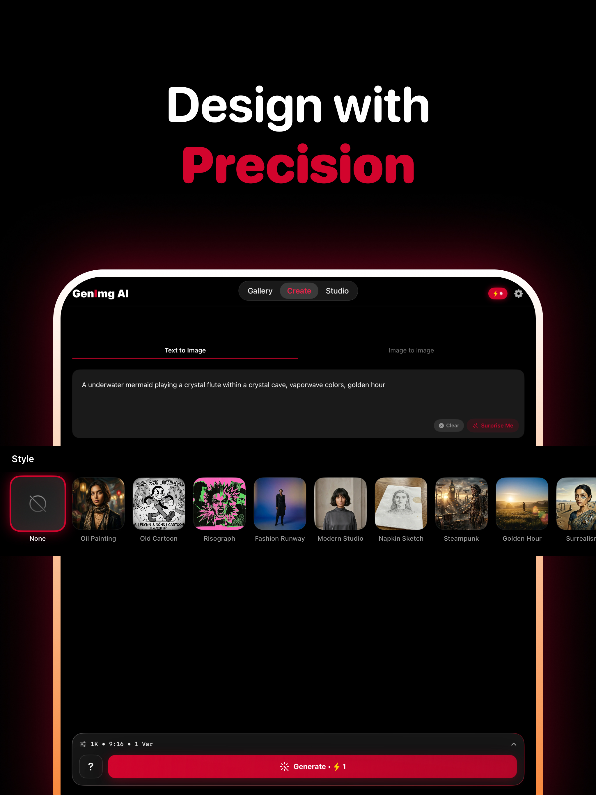 GenImg: AI Image Generator
