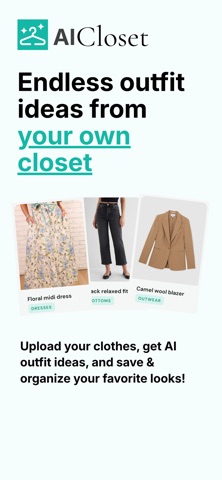 AICloset: Outfits Assistant iPhone screenshot