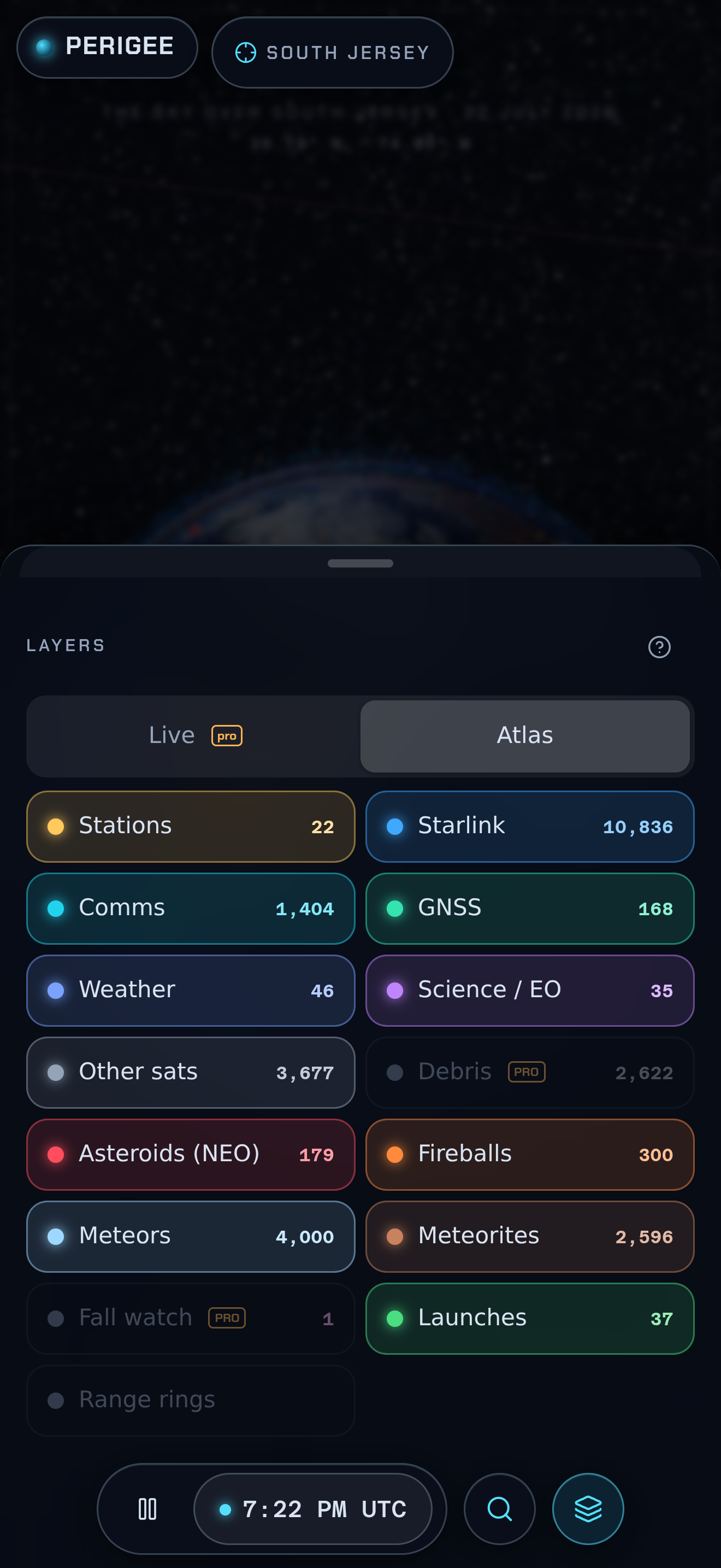PERIGEE Earth screenshot 2