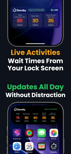 Standby: Theme Park Wait Times screenshot 2