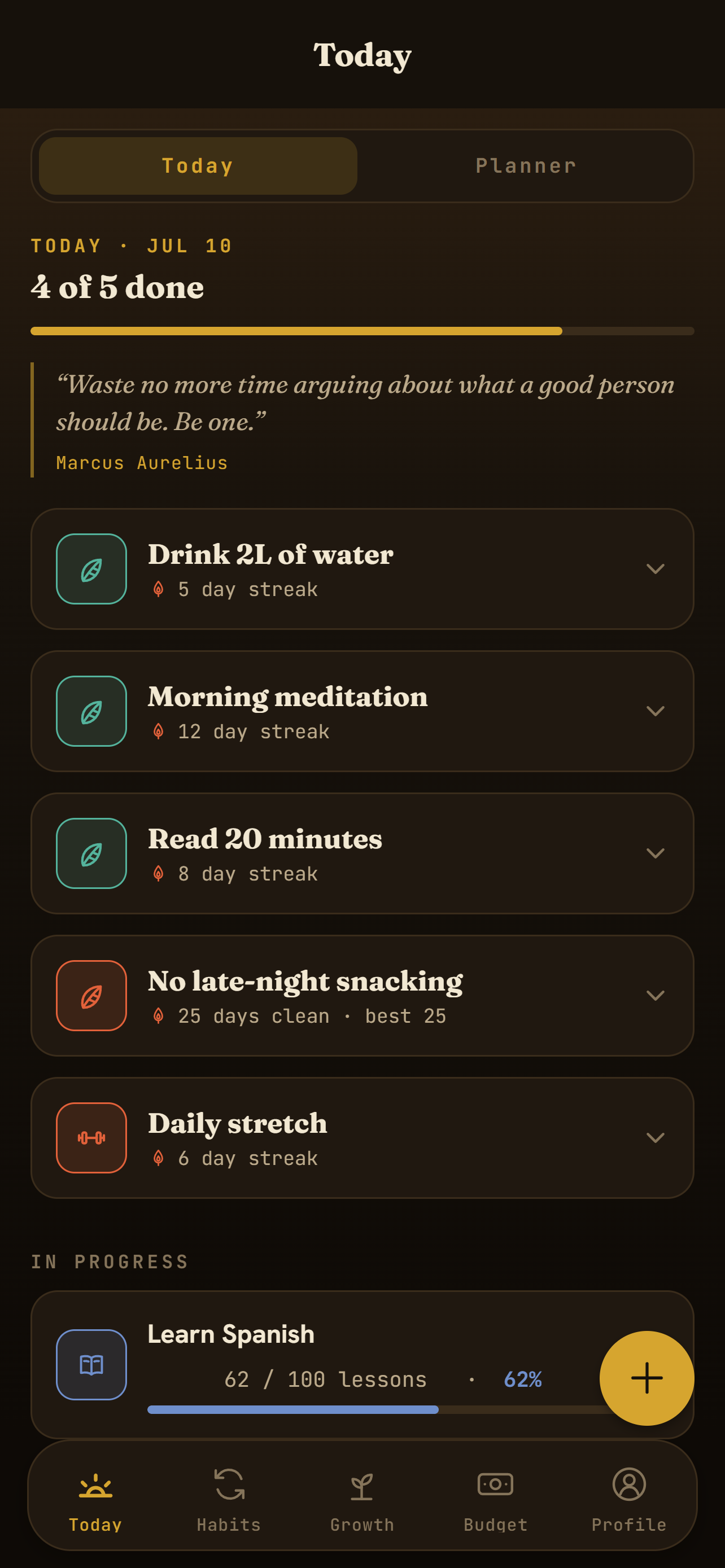 MyAlmanac screenshot 6