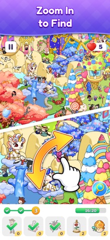Hidden Objects: Seek & Find It iPhone screenshot