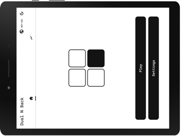 Dual N Back Brain Game iPad screenshot