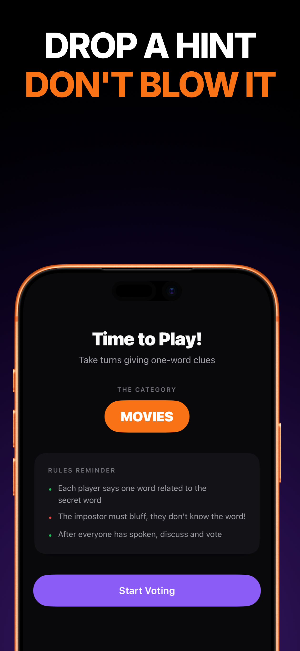 Impostor: Secret Word Game screenshot 5