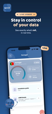 Skyo eSIM Screenshot 3 of 5