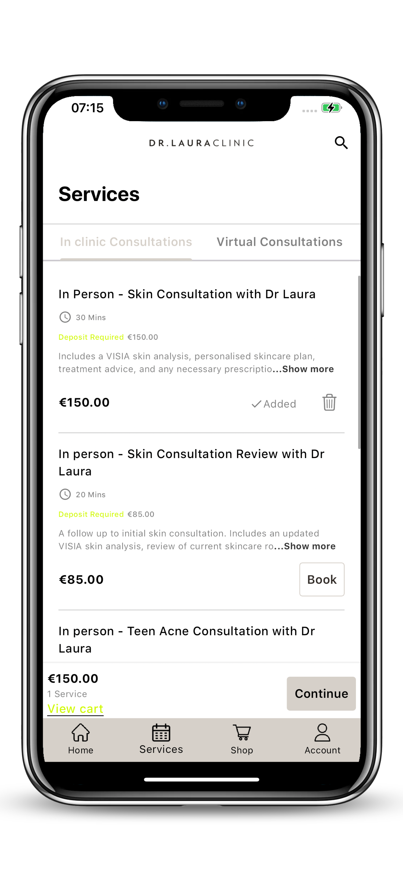 Dr Laura Clinic screenshot 3