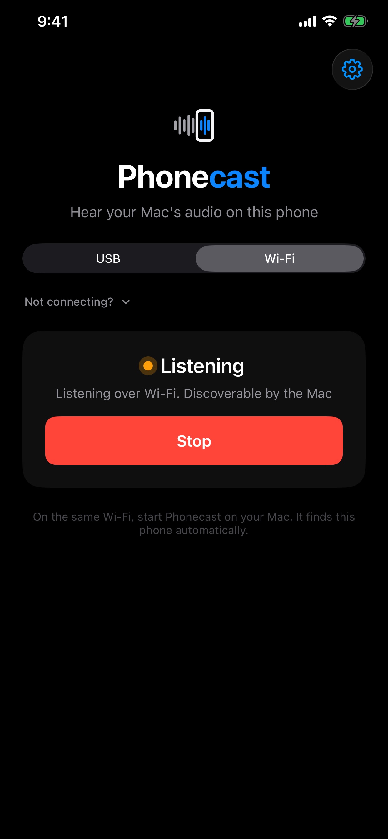 Screenshot 3 of Phonecast: Mix Monitor