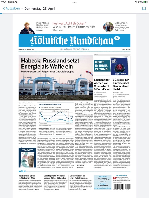 Screenshot #5 pour Kölnische Rundschau E-Paper