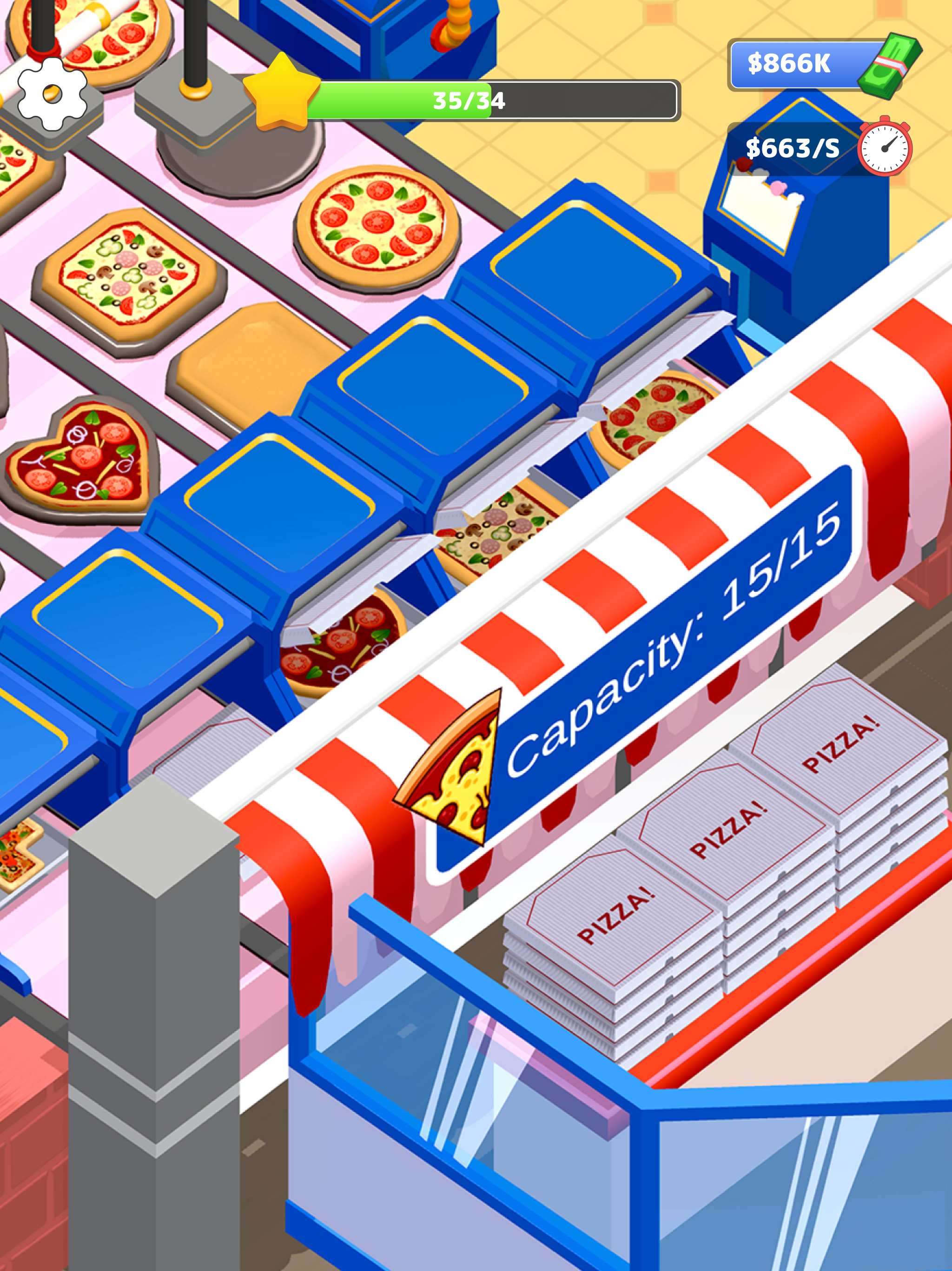 Idle Pizza Restaurant Tycoon screenshot 11