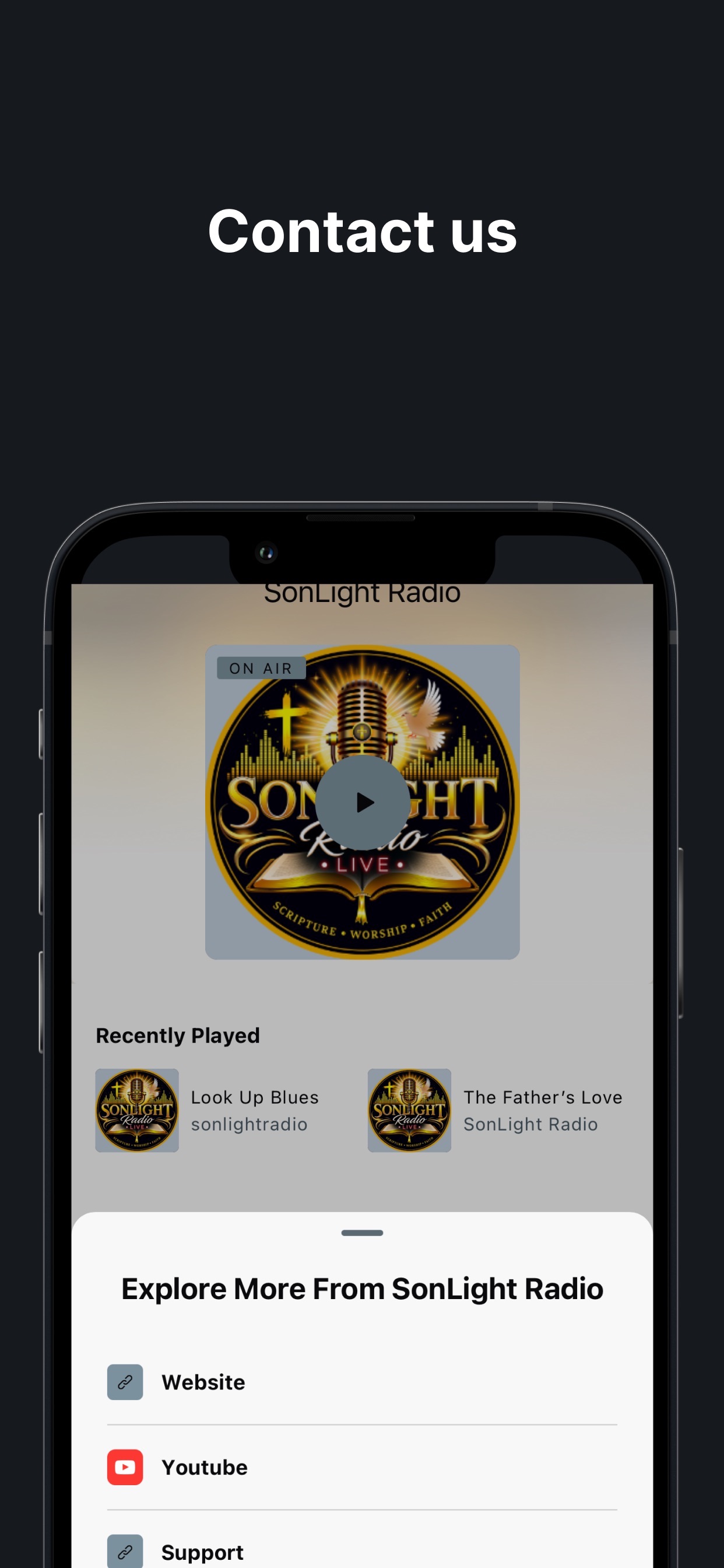 Screenshot 3 of SonLight Radio
