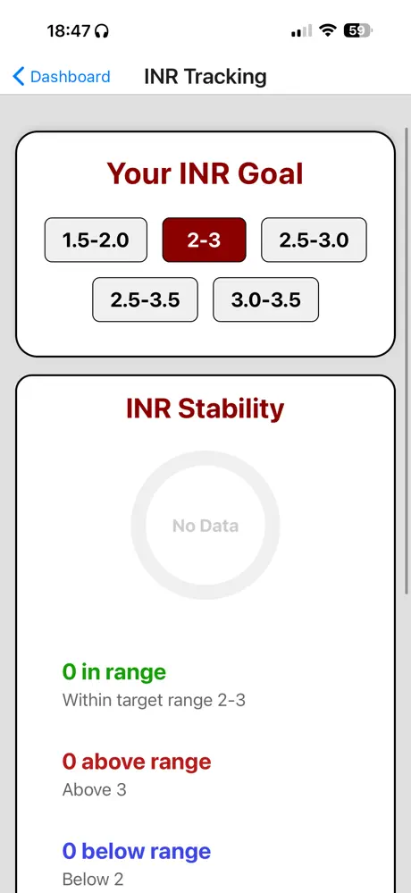 Warfarin Wise screenshot 3