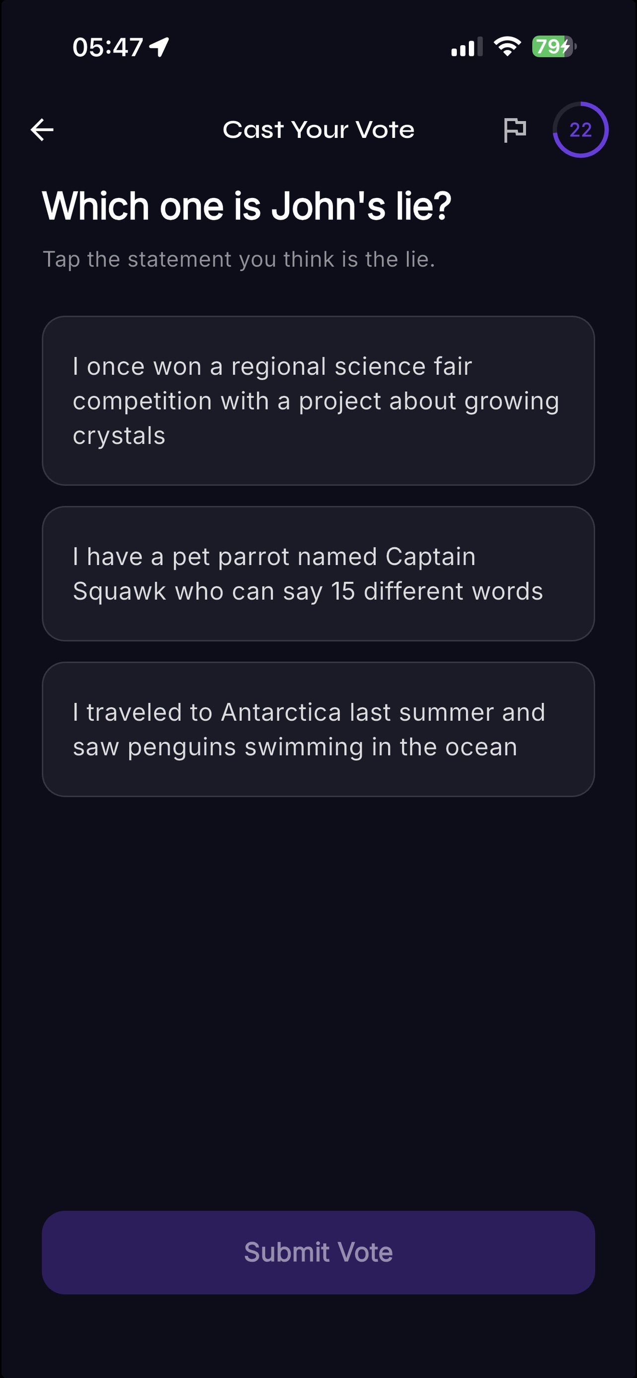 Screenshot 3 of One Lie: Catch the Liar