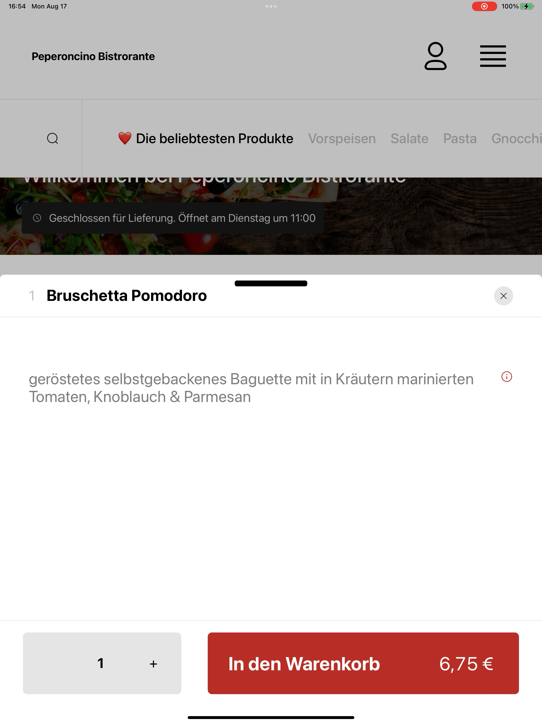 Peperoncino Bistrorante screenshot 15
