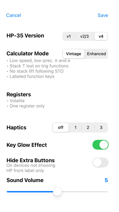RPN-35 SD iPhone screenshot 4 - Productivity app