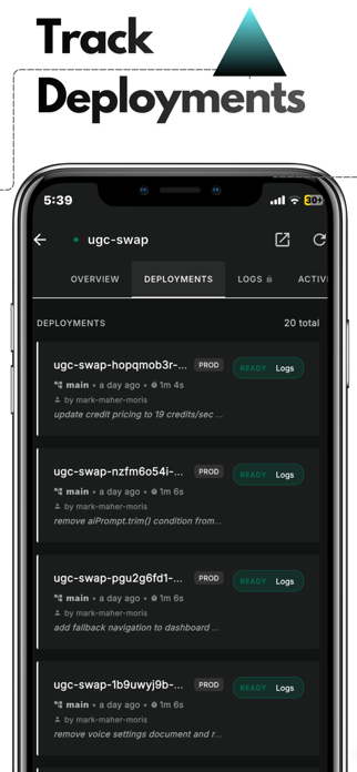 Vercel Manager & Stats - vero Screenshot 7 of 8