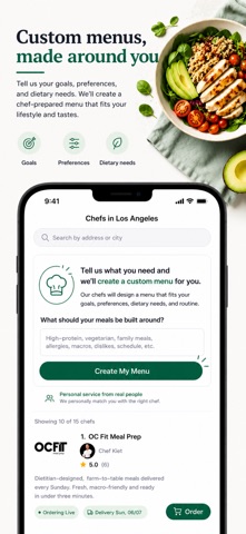 Prepared: Personal Meal Prep Screenshot 2 of 5