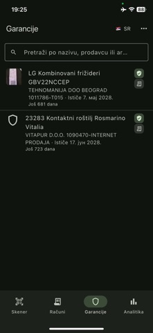 Troškovnik screenshot