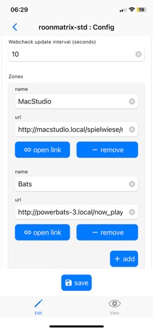 Roonmatrix screenshot