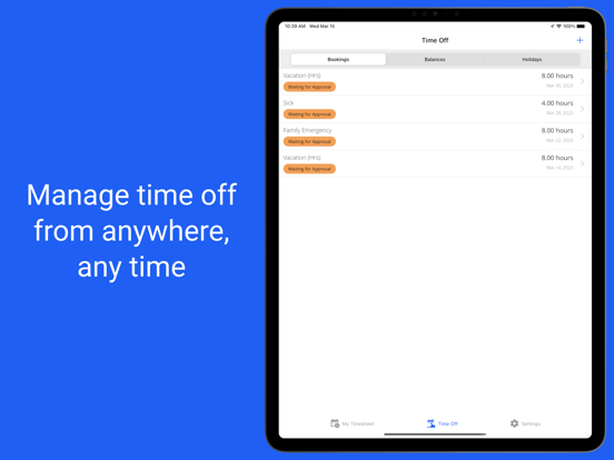 Screenshot #6 pour Replicon - Timesheets with GPS