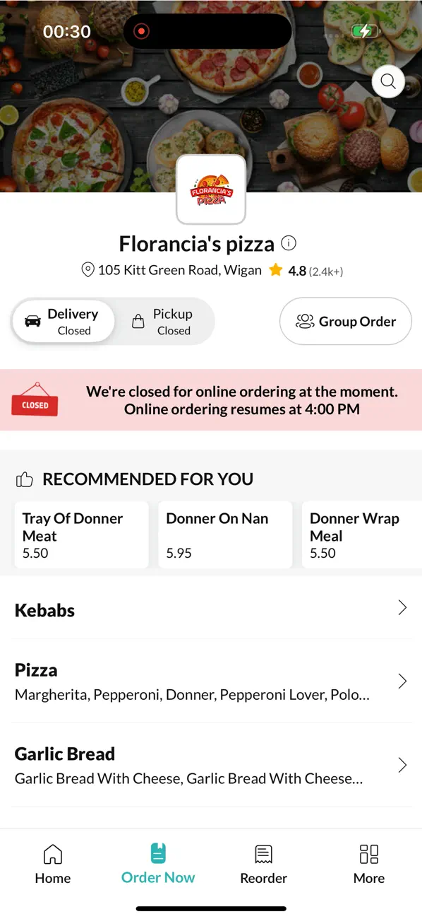 Screenshot #2 pour Florancia's pizza