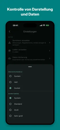 Screenshot von Aisly: Lernende Einkaufsliste auf dem iPhone 5