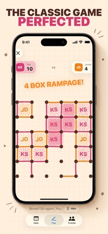 Perfect Square: Dots & Boxes screenshot 1