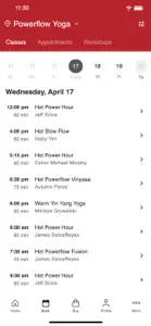 Powerflow Yoga screenshot #2 for iPhone