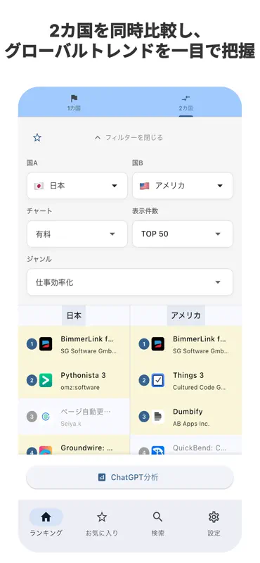 App Rank Insight – 市場分析を3倍速く screenshot 2 of 6