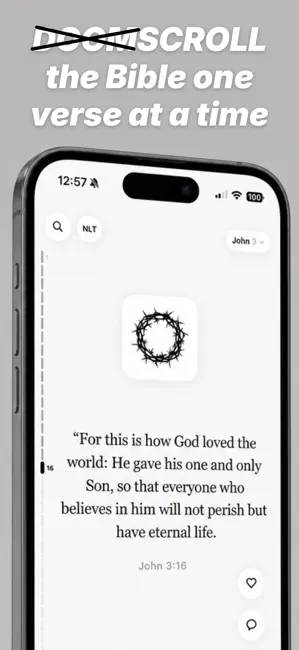 Scroll The Bible iPhone screenshot 1