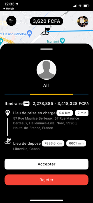 Holeb  Chauffeur Screenshot 2 of 4