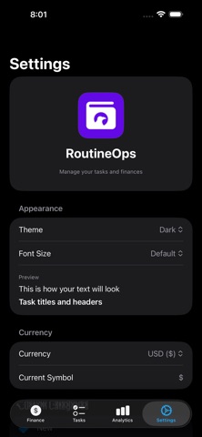 RoutineOps Screenshot 5 of 11