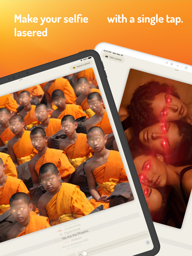 Laserhouse: Crypto Laser Eyes Screenshot