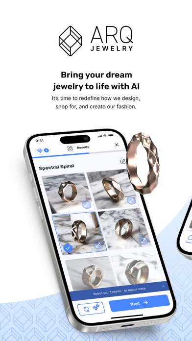 ARQ Jewelry Design Screenshot