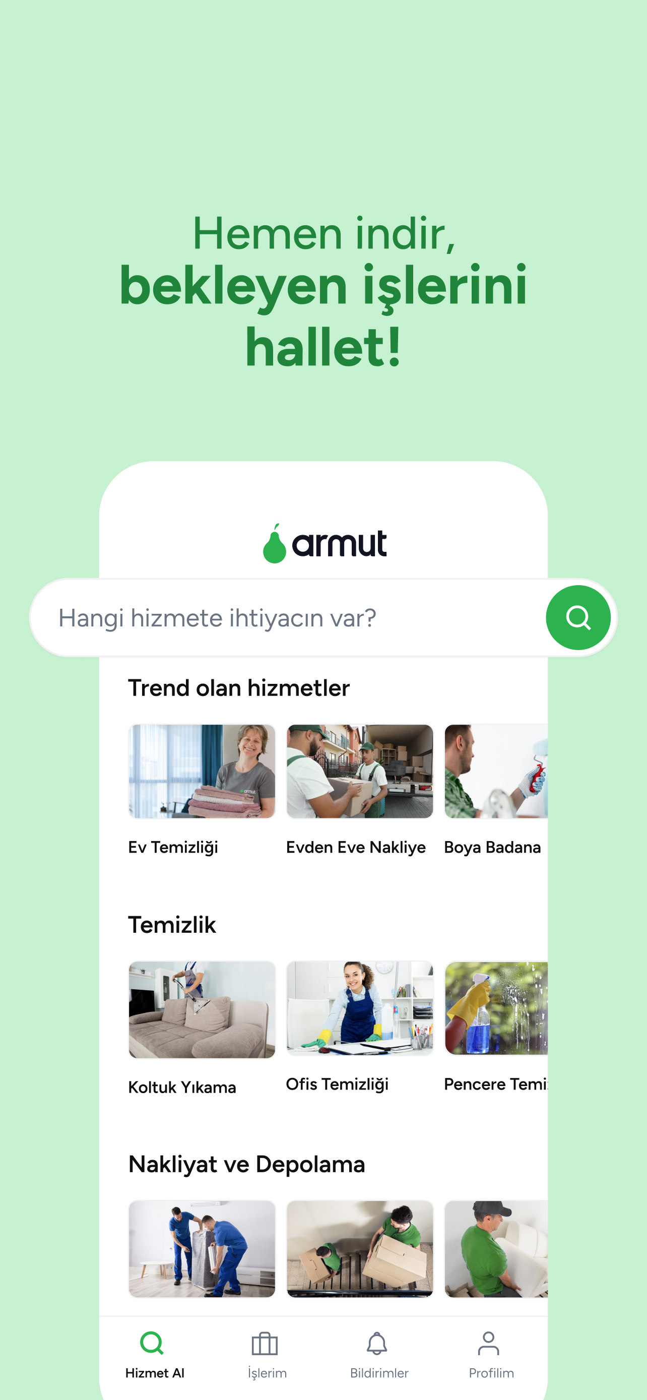Armut - Hizmet Piş, Ağzıma Düş