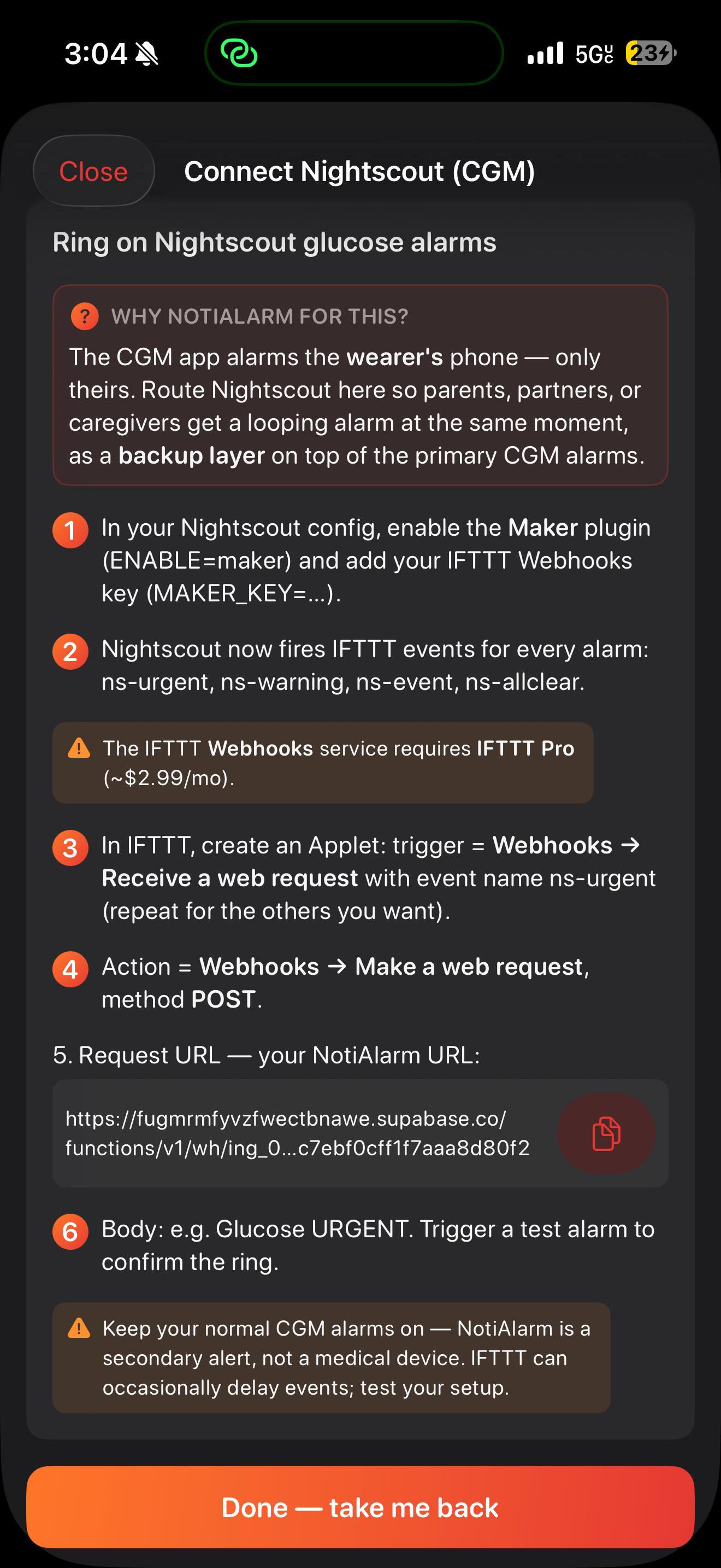 NotiAlarm screenshot 7