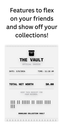 Minted: Collection Tracker iPhone screenshot