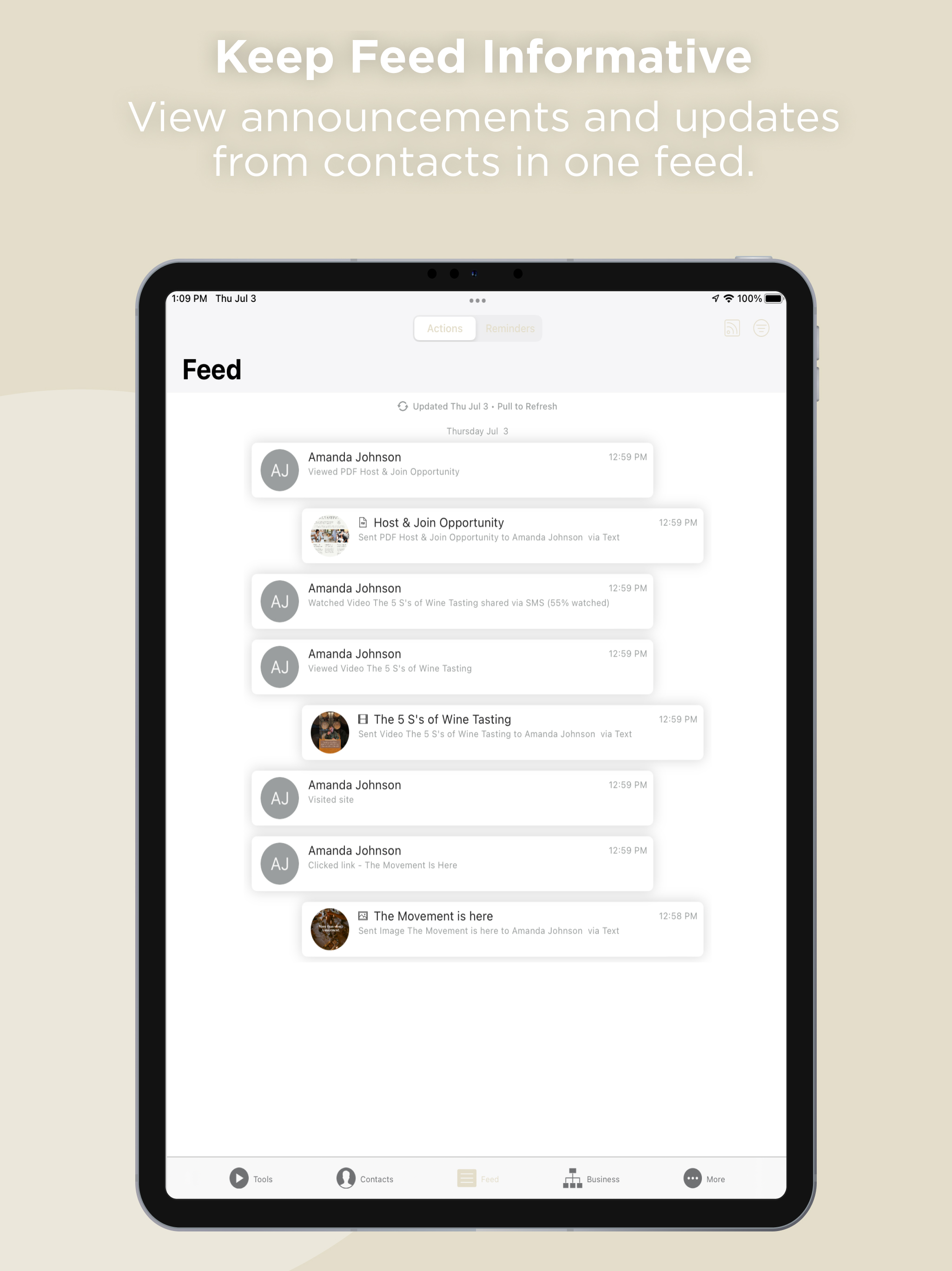 ONEHOPE Backoffice