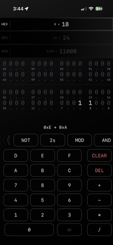 BinaryHexCalc Screenshot 5 of 8